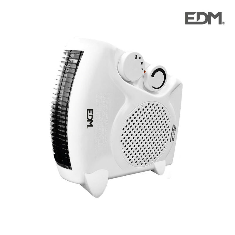 Aquecedor EDM Compacto Branco 1000-2000 W