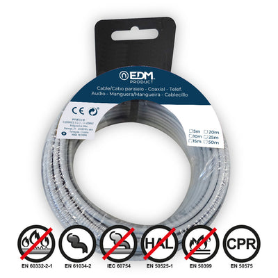 Cable EDM Grey 15 m