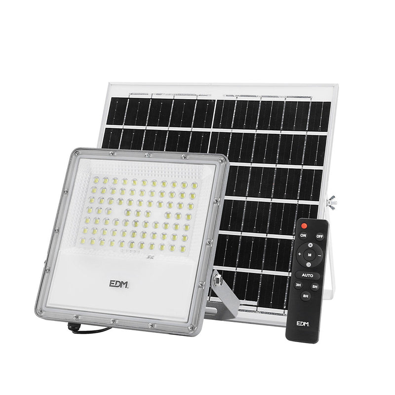 Floodlight/Projector Light EDM Remote control Photovoltaic solar panel 200 W 1500 Lm 35 x 35 cm 23,8 x 23,3 x 4,3 cm (6500 K)