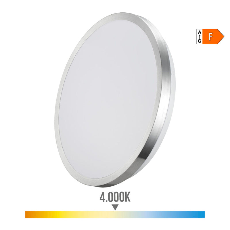 LED Flush-fitting Ceiling Light Wall Light EDM F 12 W (4000 K)