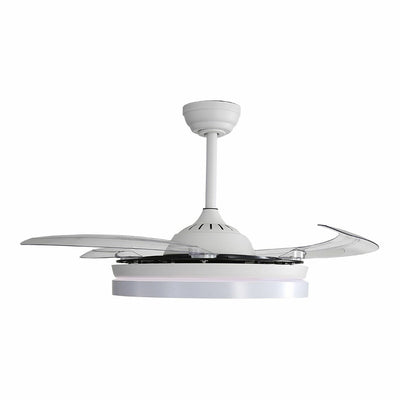 Ceiling Fan with Light EDM 33827 Ross White 35 W 4100 Lm 2190 Lm Retractable