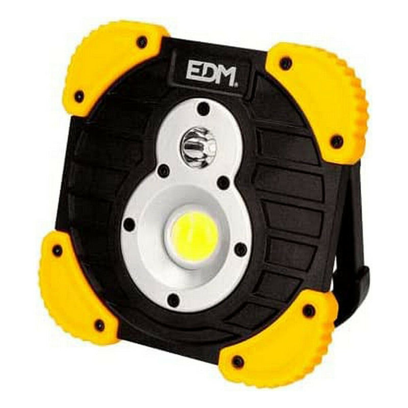 Lanterna LED EDM XL Foco Recarregável Amarelo 15 W 250 Lm