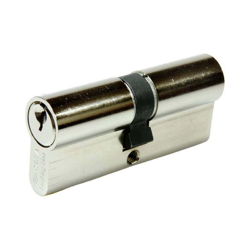 Cylinder Cisa Logo 08010.07.0.12.lc Nickel-coated Short camlock (30 x 30 mm)