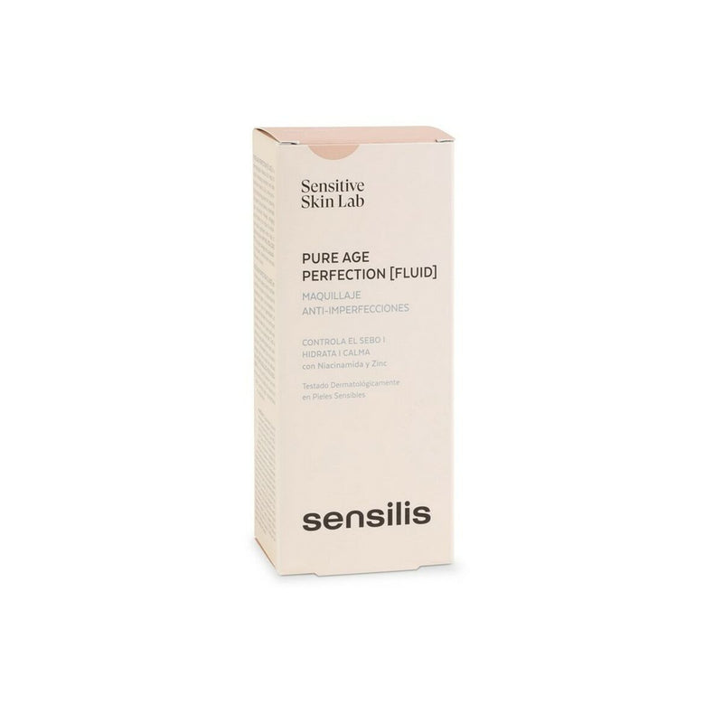 Base de Maquilhagem Cremosa Sensilis Pure Age Perfection 02-sand Anti-imperfeições (30 ml)