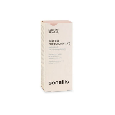 Crème Make-up Base Sensilis Pure Age Perfection 03-beig Anti-imperfections (30 ml)