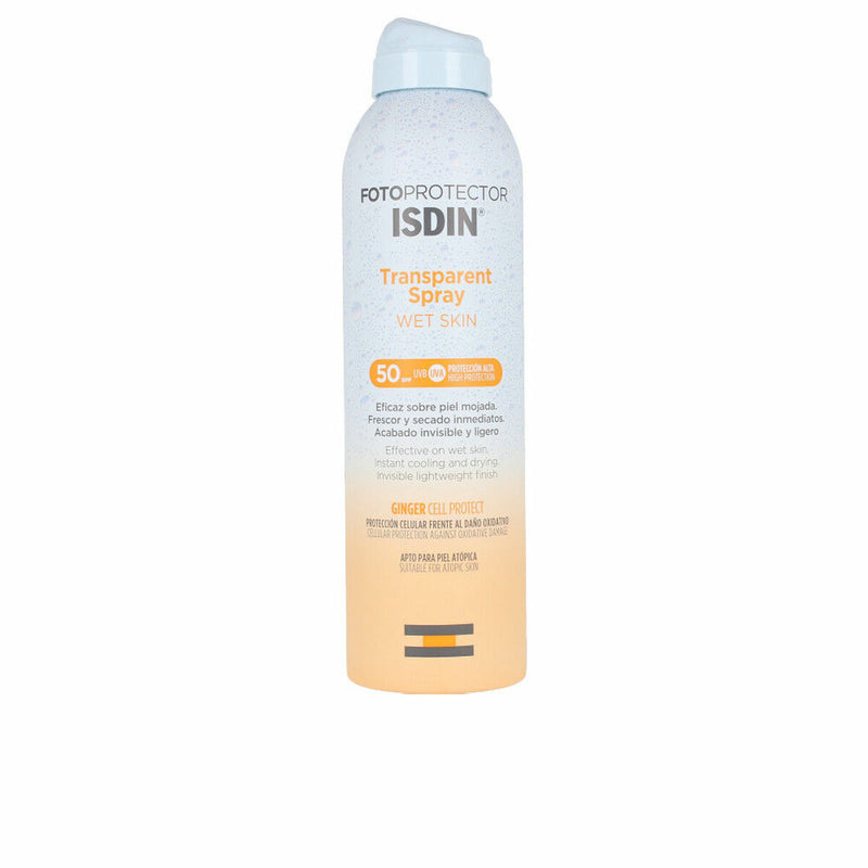 Protetor Solar Corporal em Spray Isdin Fotoprotector Spf 50+ Seco Refrescante (250 ml)