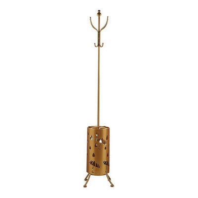 Bengaleiro Suporte de guarda-chuva Dourado Metal (44 x 185 x 44 cm)