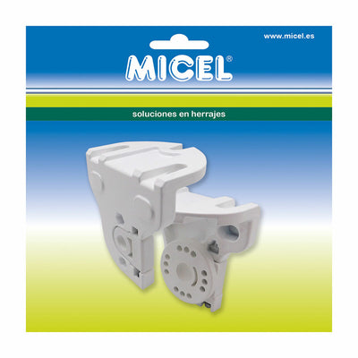 Support de store Micel TLD03 Blanc 11,3 x 8,5 x 11 cm Axe 2 Pièces