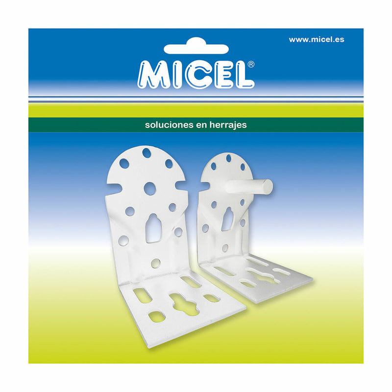 Support de store Micel TLD08 Blanc 6,5 x 8,6 x 10,8 cm Axe 2 Pièces