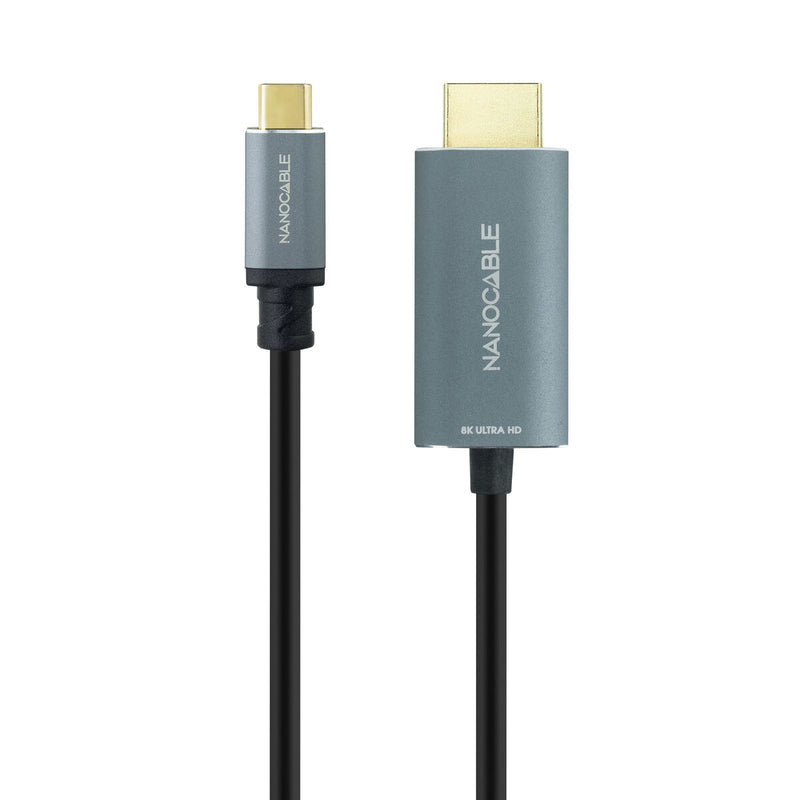 Câble USB-C vers HDMI NANOCABLE 10.15.5162 1,8 m Noir 8K Ultra HD