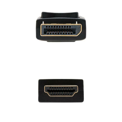 Câble DisplayPort vers HDMI NANOCABLE 10.15.4310 Noir 10 m