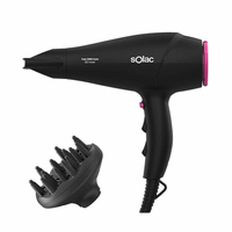 Hairdryer Solac SH7083 Black 2200 W (1 Unit)