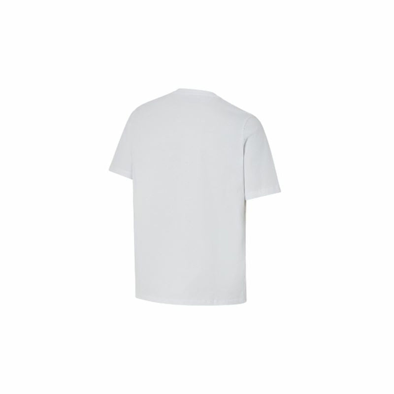 T-shirt à manches courtes femme Joluvi Combed Blanc