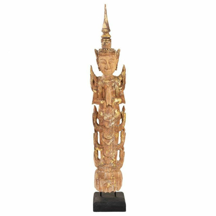 Decorative Figure Alexandra House Living Brown 7 x 76 x 12 cm