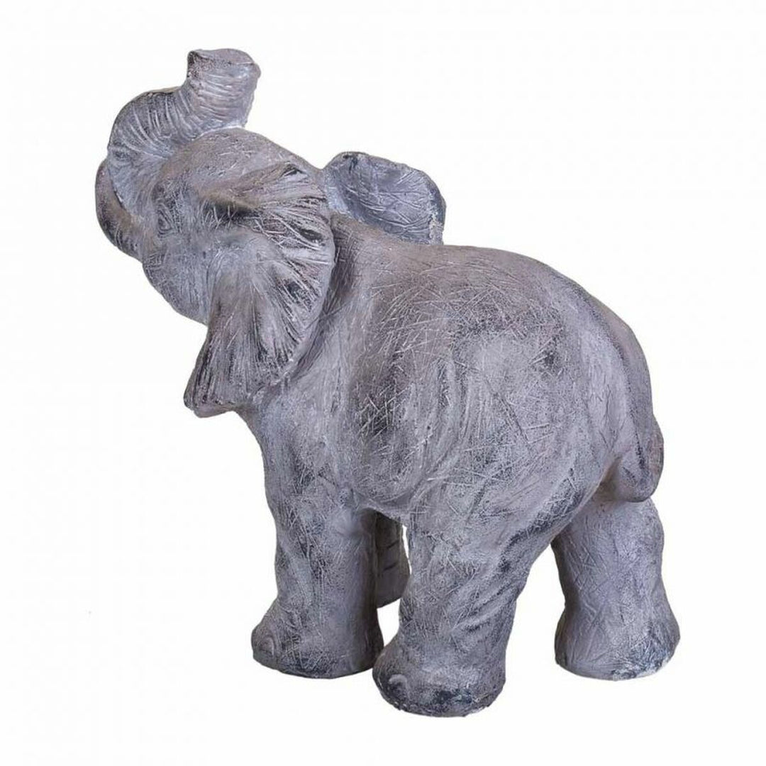 Decorative Figure Alexandra House Living Grey Elephant 26 x 40 x 35 cm