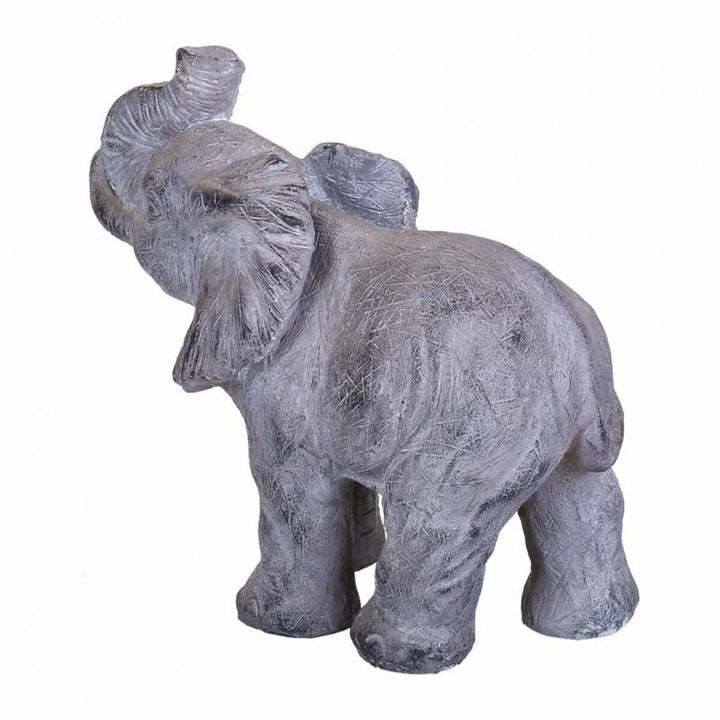 Decorative Figure Alexandra House Living Grey Elephant 26 x 40 x 35 cm