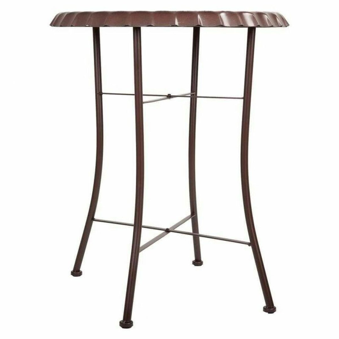 Table Alexandra House Living White 60 x 71 x 60 cm