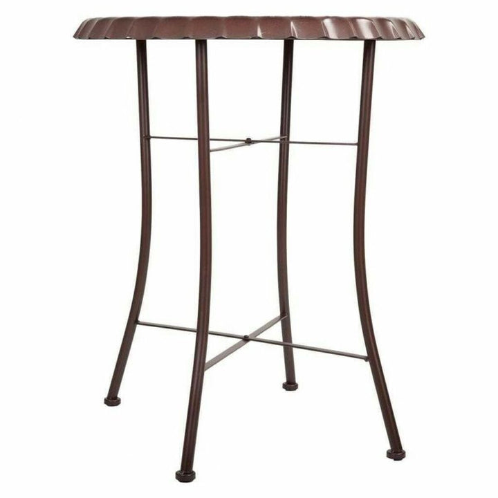 Table Alexandra House Living White 60 x 71 x 60 cm