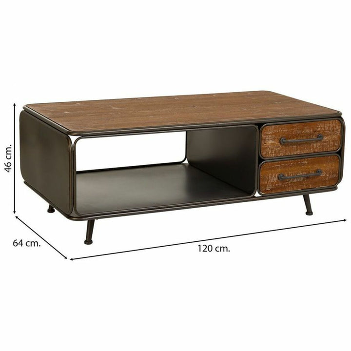 Centre Table Alexandra House Living Brown 64 x 46 x 120 cm