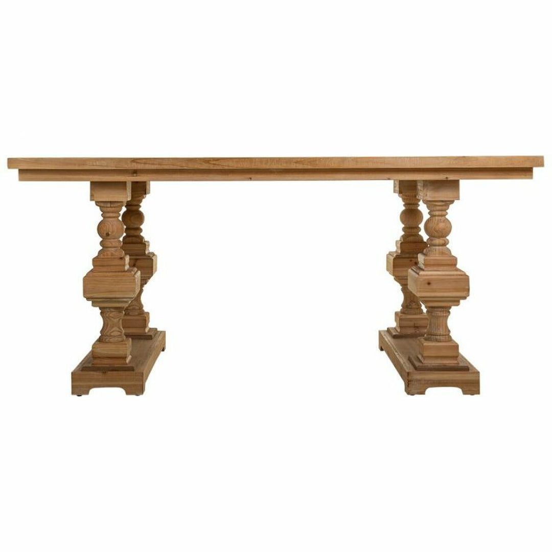 Table Alexandra House Living Brown 90 x 80 x 180 cm