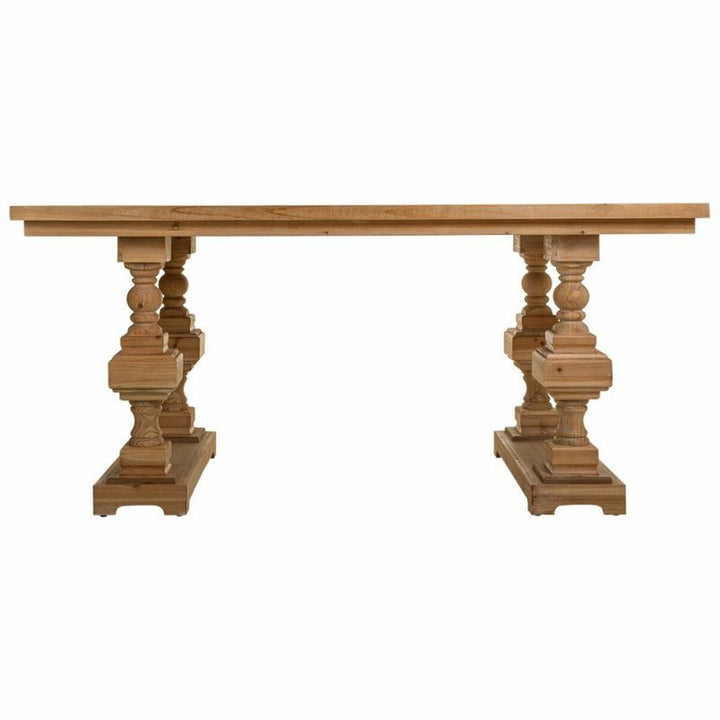 Table Alexandra House Living Brown 90 x 80 x 180 cm
