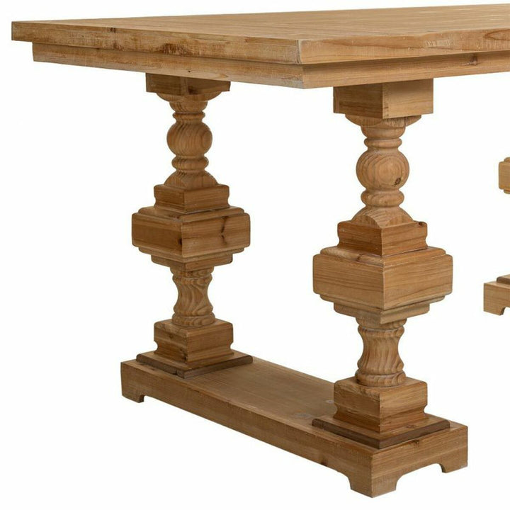 Table Alexandra House Living Brown 90 x 80 x 180 cm