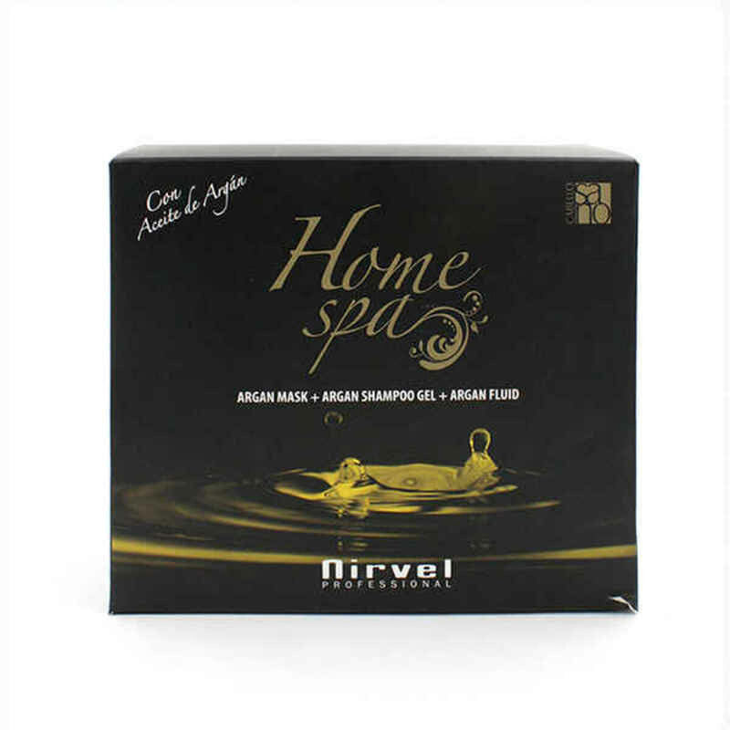 Unisex Cosmetic Set Nirvel Pack Home Argan Oil (3 pcs)