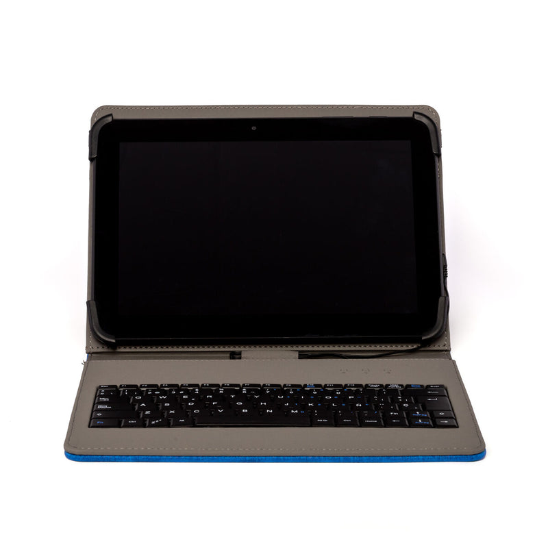 Case for Tablet and Keyboard Nilox NXFU003 10.5" Blue Black