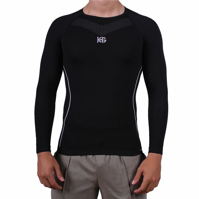 Men’s Long Sleeve T-Shirt Sport Hg Sandsock Black