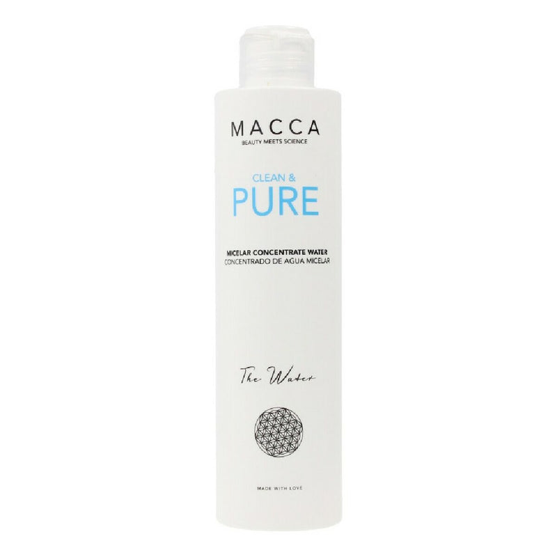 Água Micelar desmaquilhante Clean & Pure Macca Clean Pure Concentrado 200 ml