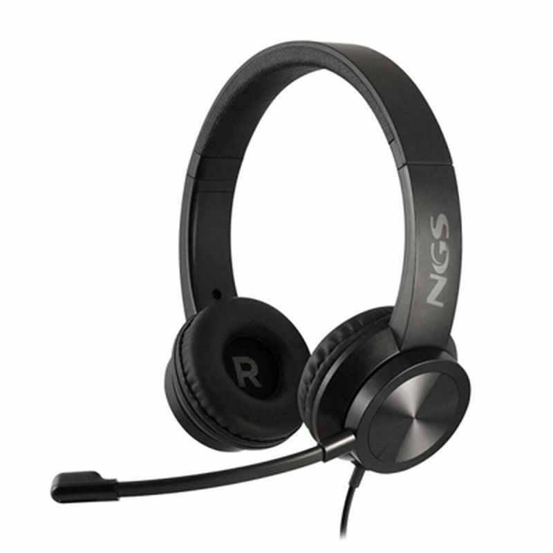 Auriculares com microfone NGS MSX 11 PRO Preto