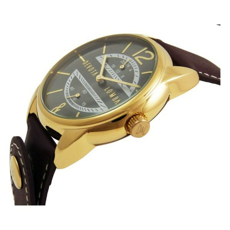 Relógio masculino Devota & Lomba DL009MMF-02BRBLACK (Ø 42 mm)