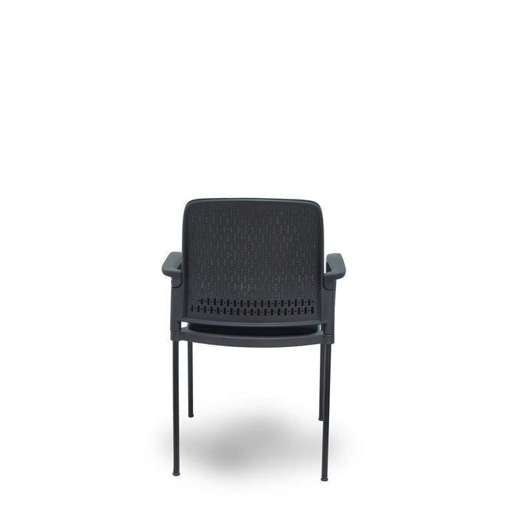 Reception Chair Foröl 4519PTNM840B840 Black 4 Units