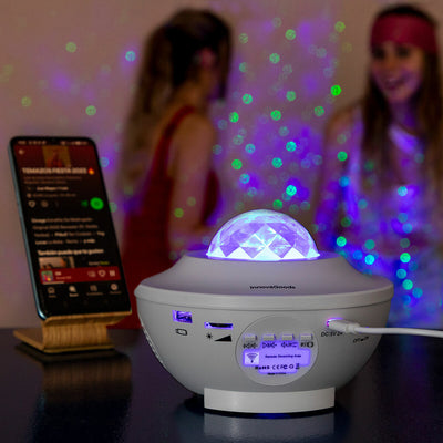 LED Star Projector with Speaker Sedlay InnovaGoods