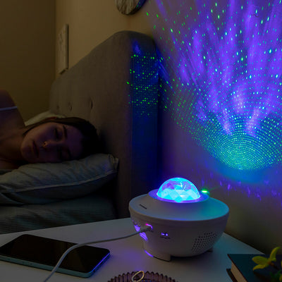 Projecteur d'Étoiles LED avec Haut-parleur Sedlay InnovaGoods