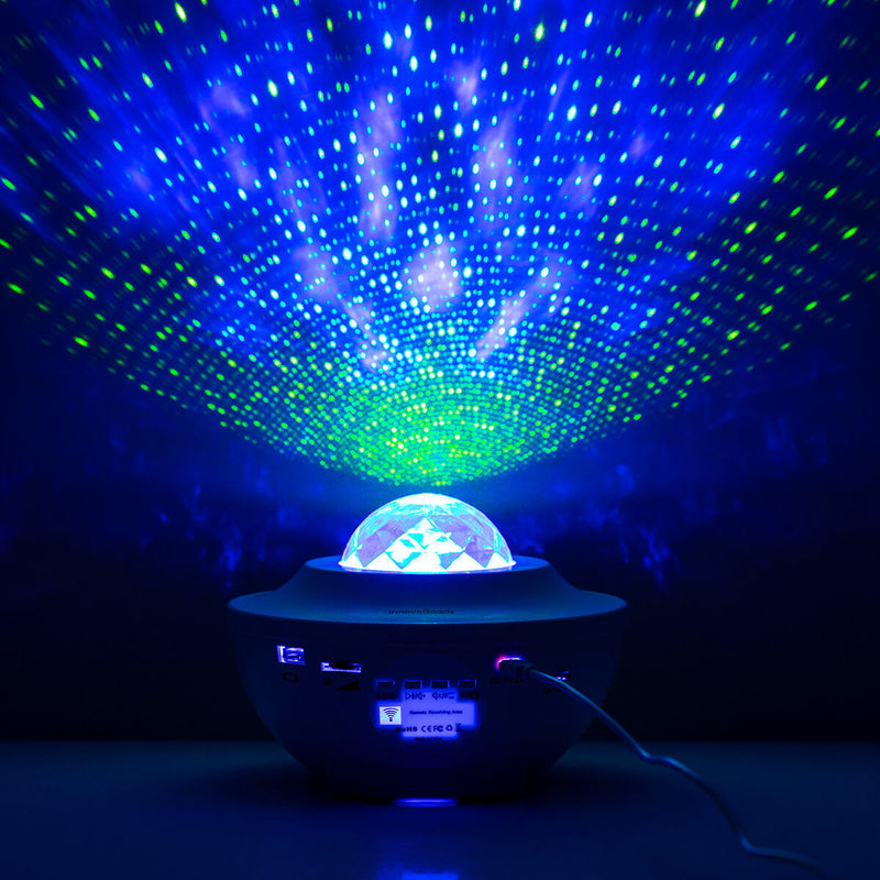 LED Star Projector and Laser with Speaker Sedlay InnovaGoods