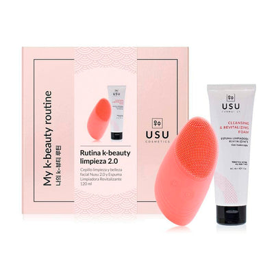 Unisex Cosmetic Set USU Cosmetics My K-Beauty Rutine 2.0 2 Pieces