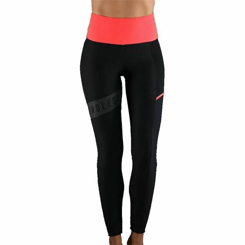 Sport leggings for Women Endless Black Fuchsia