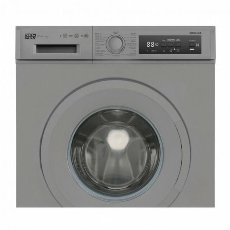 Máquina de lavar New Pol NWT0810LX Prateado 1000 rpm 8 kg