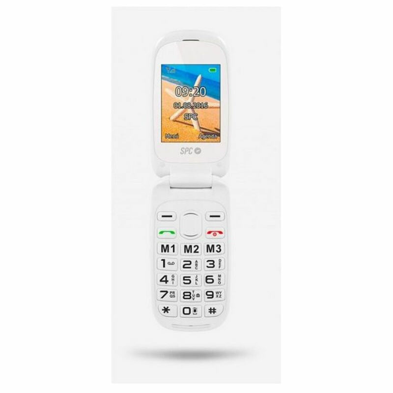 Mobile phone SPC Internet HARMONY WHITE Bluetooth FM 2.4" White