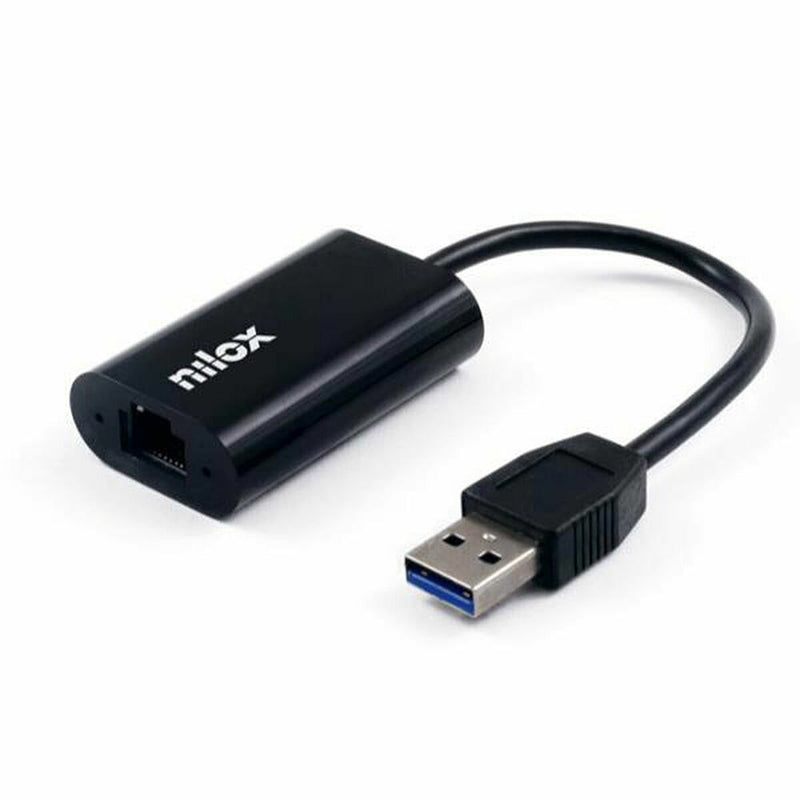 Câble adaptateur Nilox    Ethernet (RJ-45) USB-A