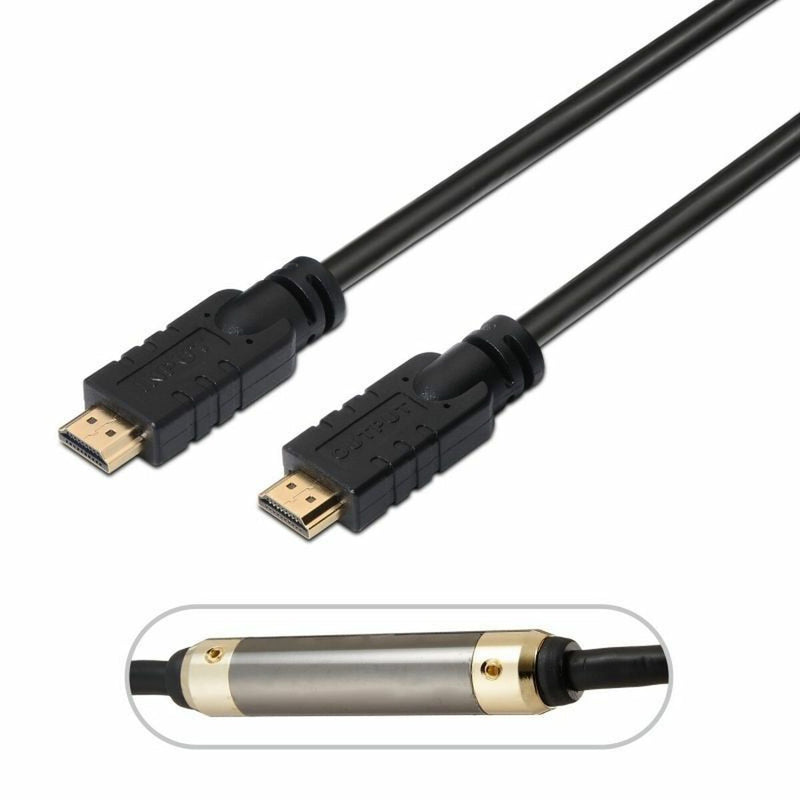 HDMI Cable Aisens A119-0105 25 m Black