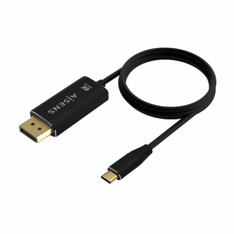 Adaptador USB-C para DisplayPort Aisens A109-0686 Preto 80 cm