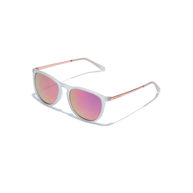 Unisex Sunglasses Hawkers OLLIE Transparent Rose gold Ø 49,5 mm Pink