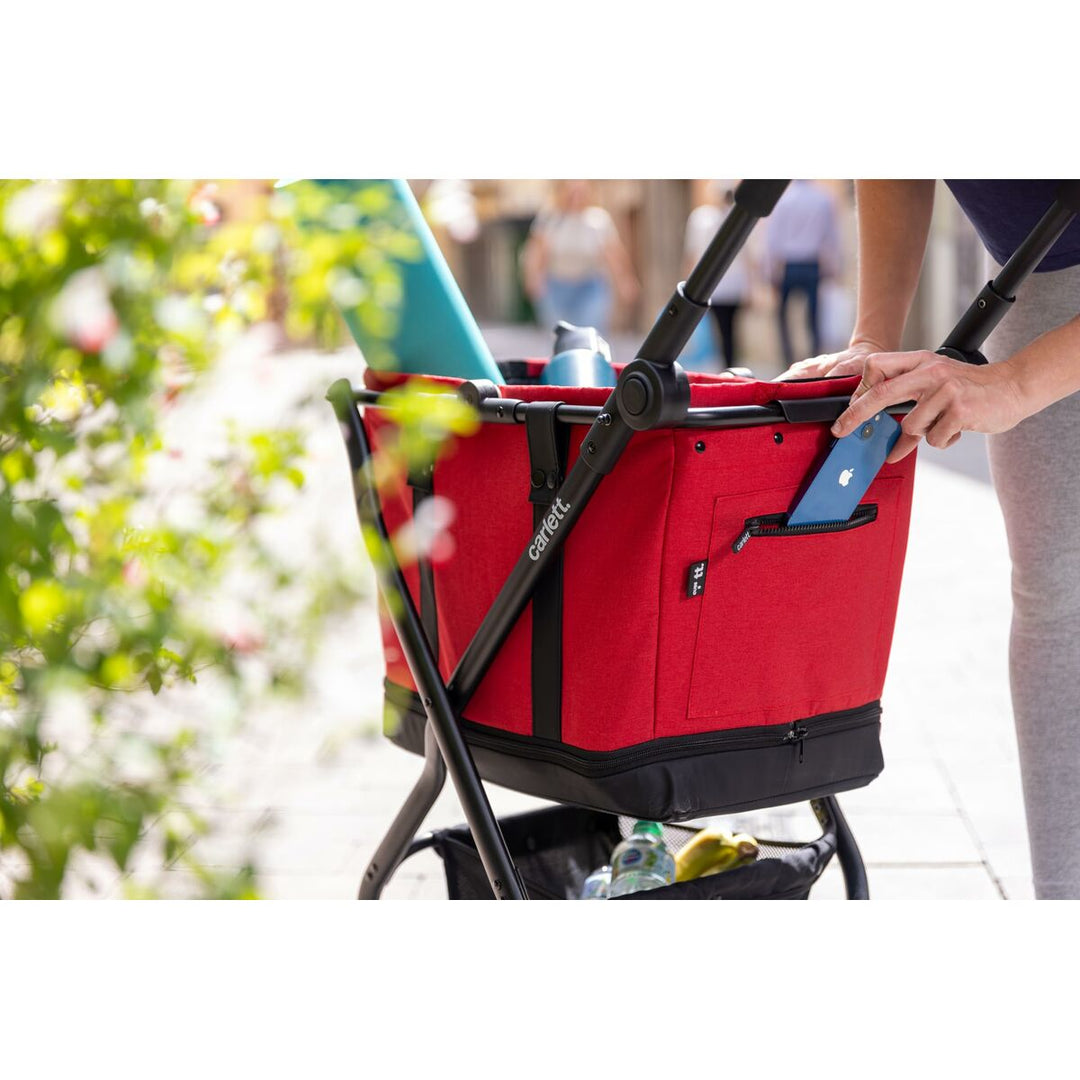 Shopping cart Carlett CUBE S PINE Green