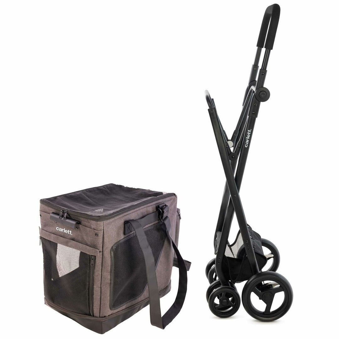 Shopping cart Carlett CUBE P RUBY Red