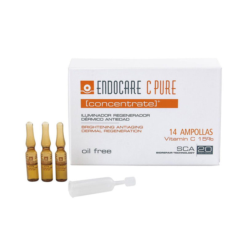 Iluminating Tanning Lotion Endocare C Pure Concentrate 14 x 1 ml Ampoules
