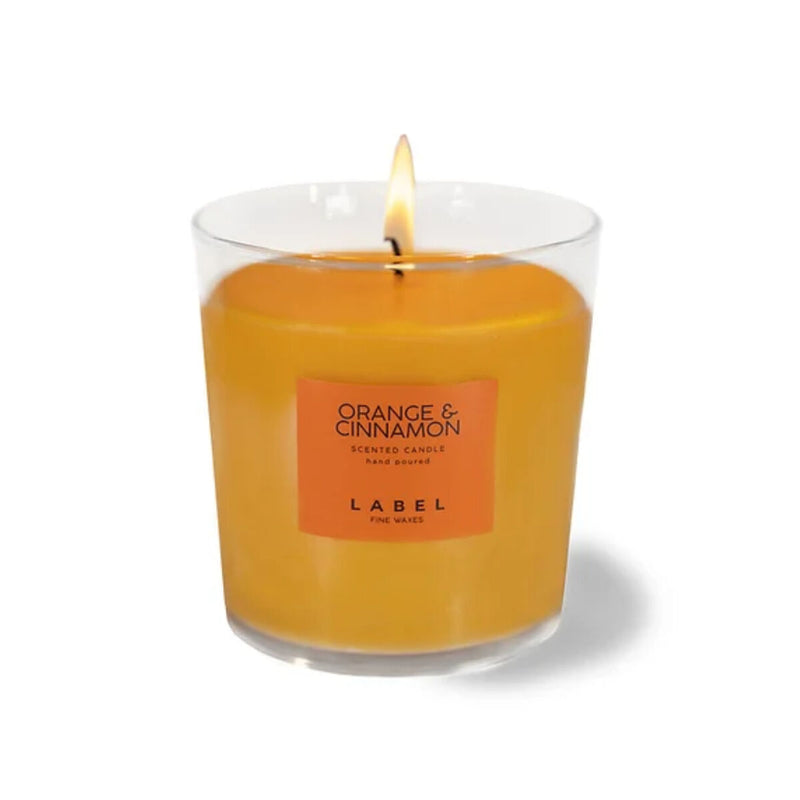 Scented Candle Label Orange Cinnamon 220 g