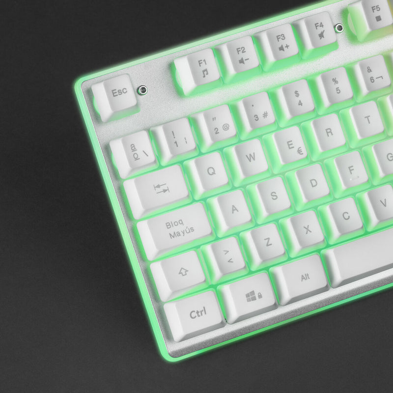Keyboard Mars Gaming MK220WES RGB White