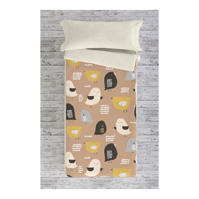 Capa de Edredão Popcorn Baby Chick (Solteiro) (90 x 190/200 cm)